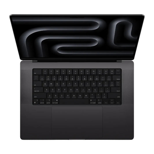macbook on a white background
