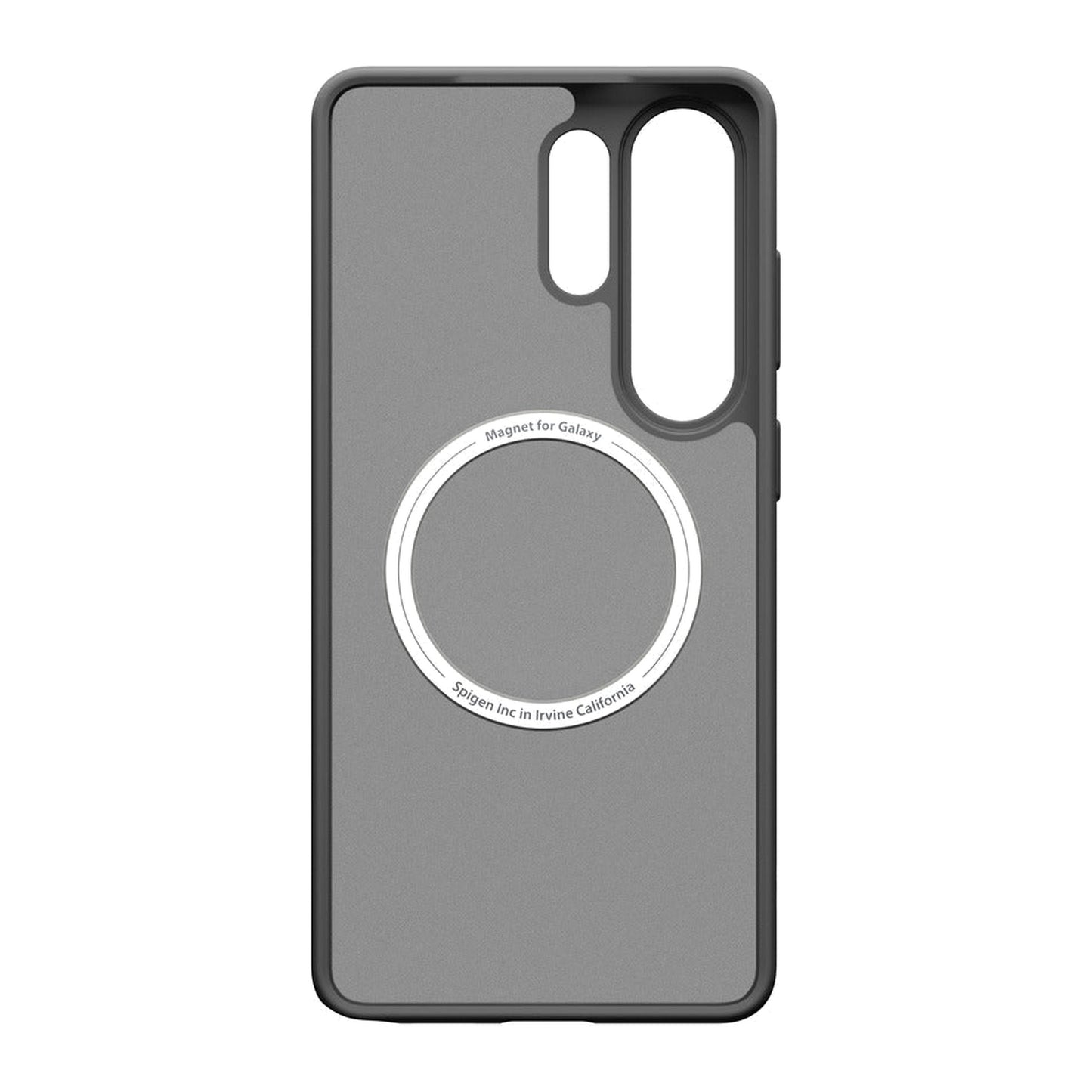 black capella magnet case on white background