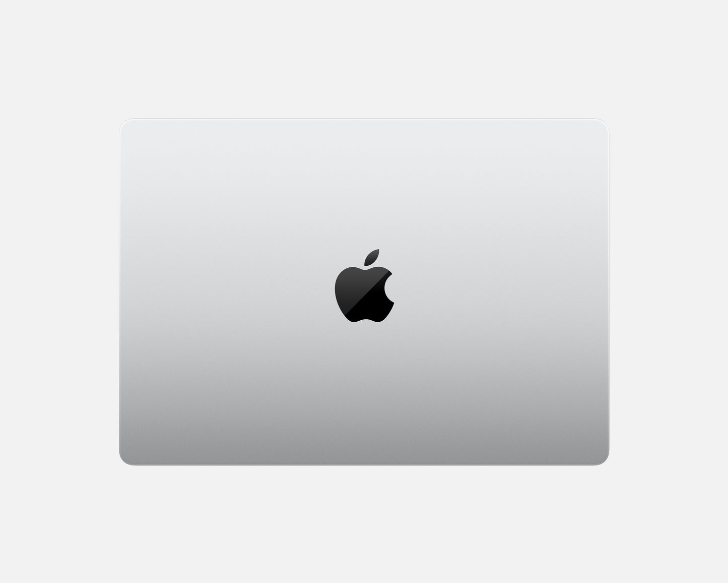 silver macbook on a white background