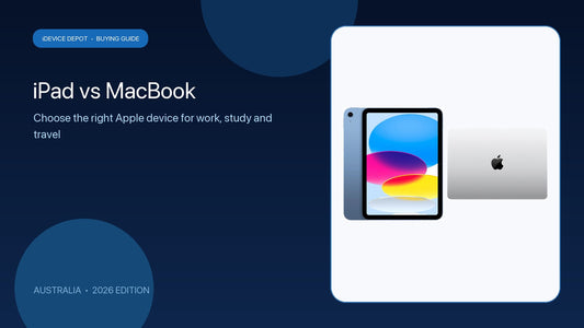 iPad and MacBook side by side for an Australian buyer in 2026