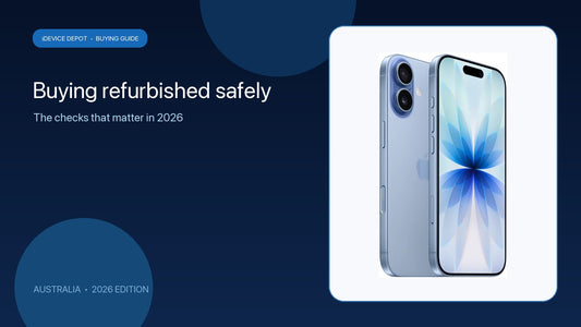 Pre-owned iPhone inspection checklist for Australian refurbished phone buyers
