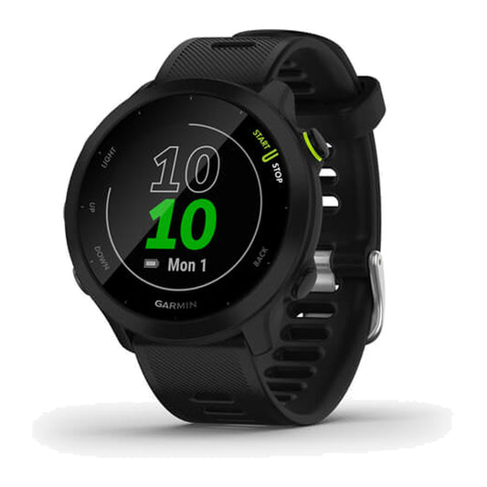 Garmin Forerunner 55 42mm GPS running watch in Black