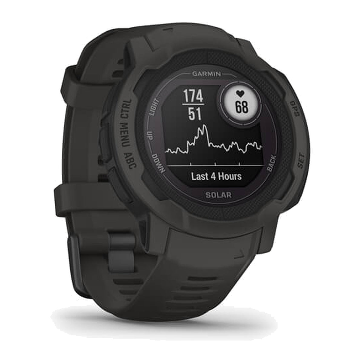 Garmin Instinct 2 Solar 45mm GPS smartwatch in Graphite – image 3