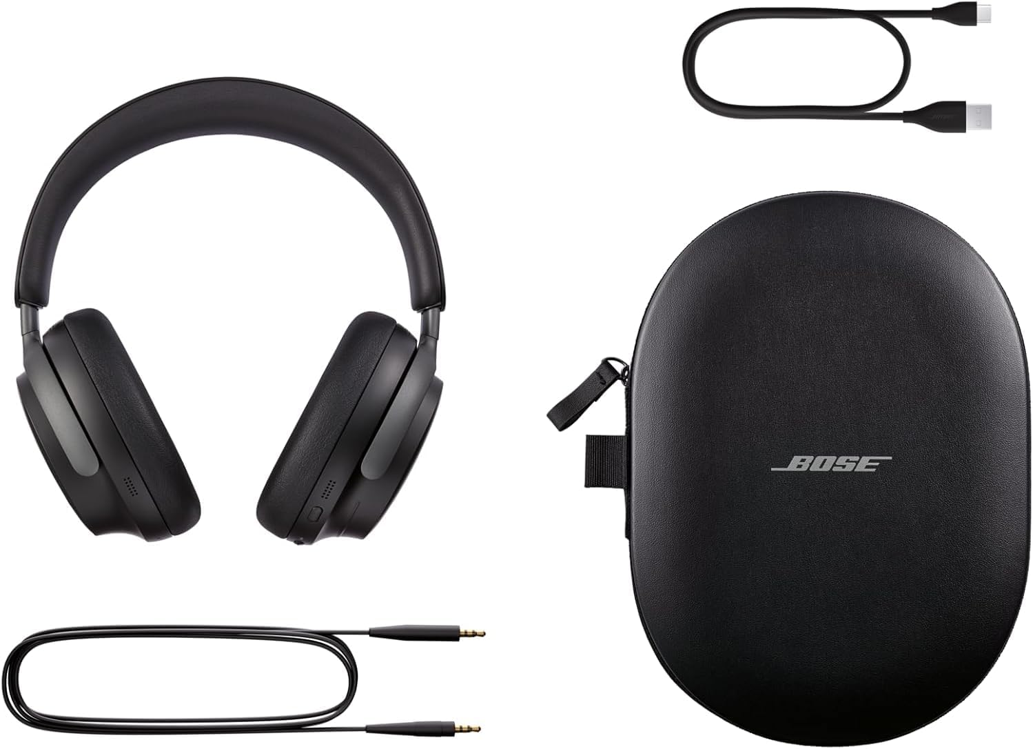 Headphone on a white background