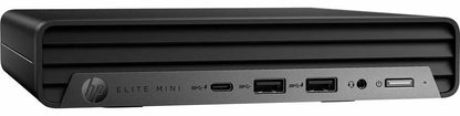 HP Elite Mini computer on a white background