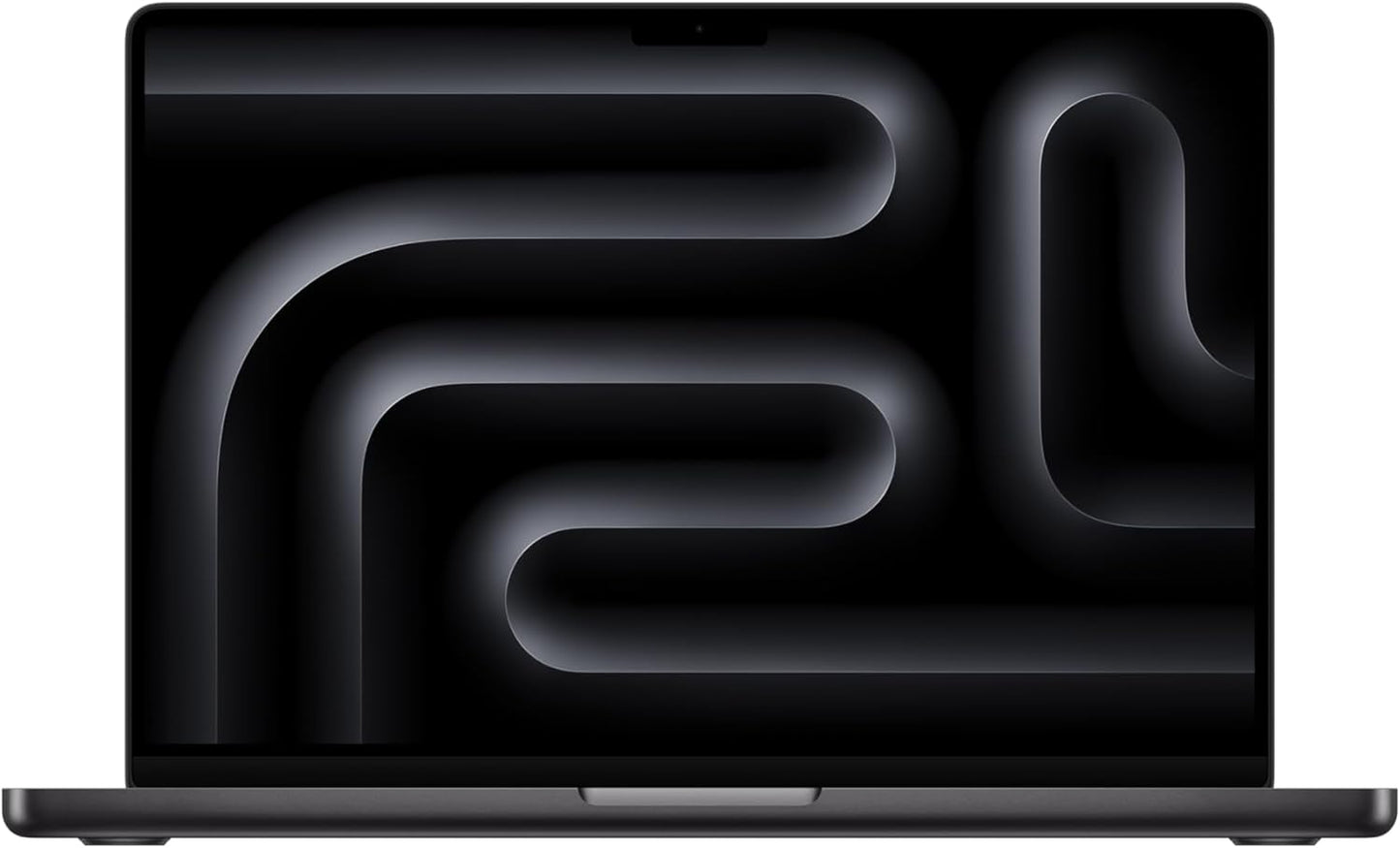 black macbook pro on white background