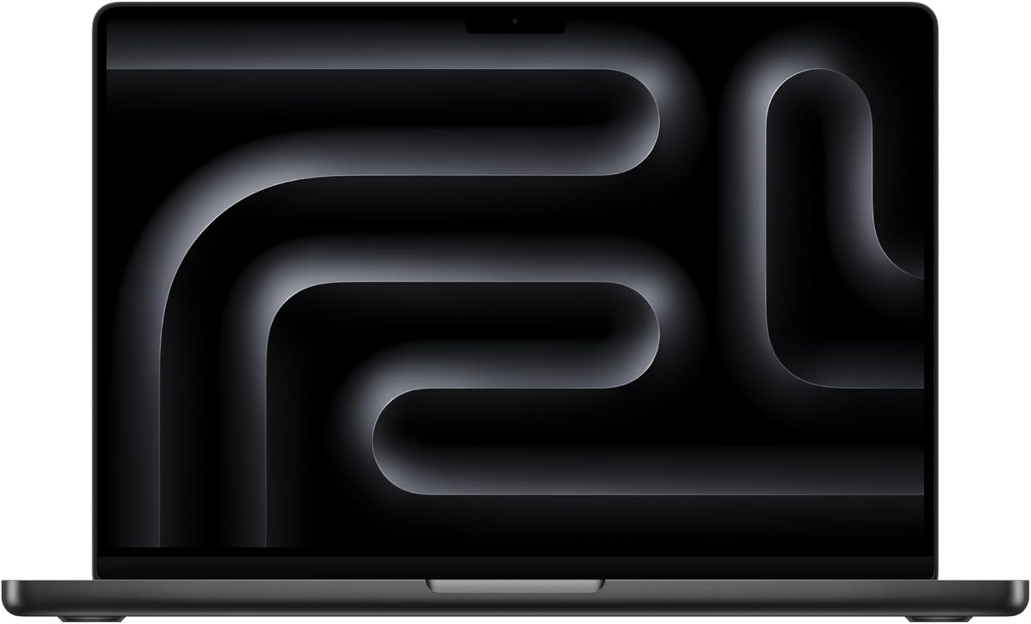 black macbook pro on white background