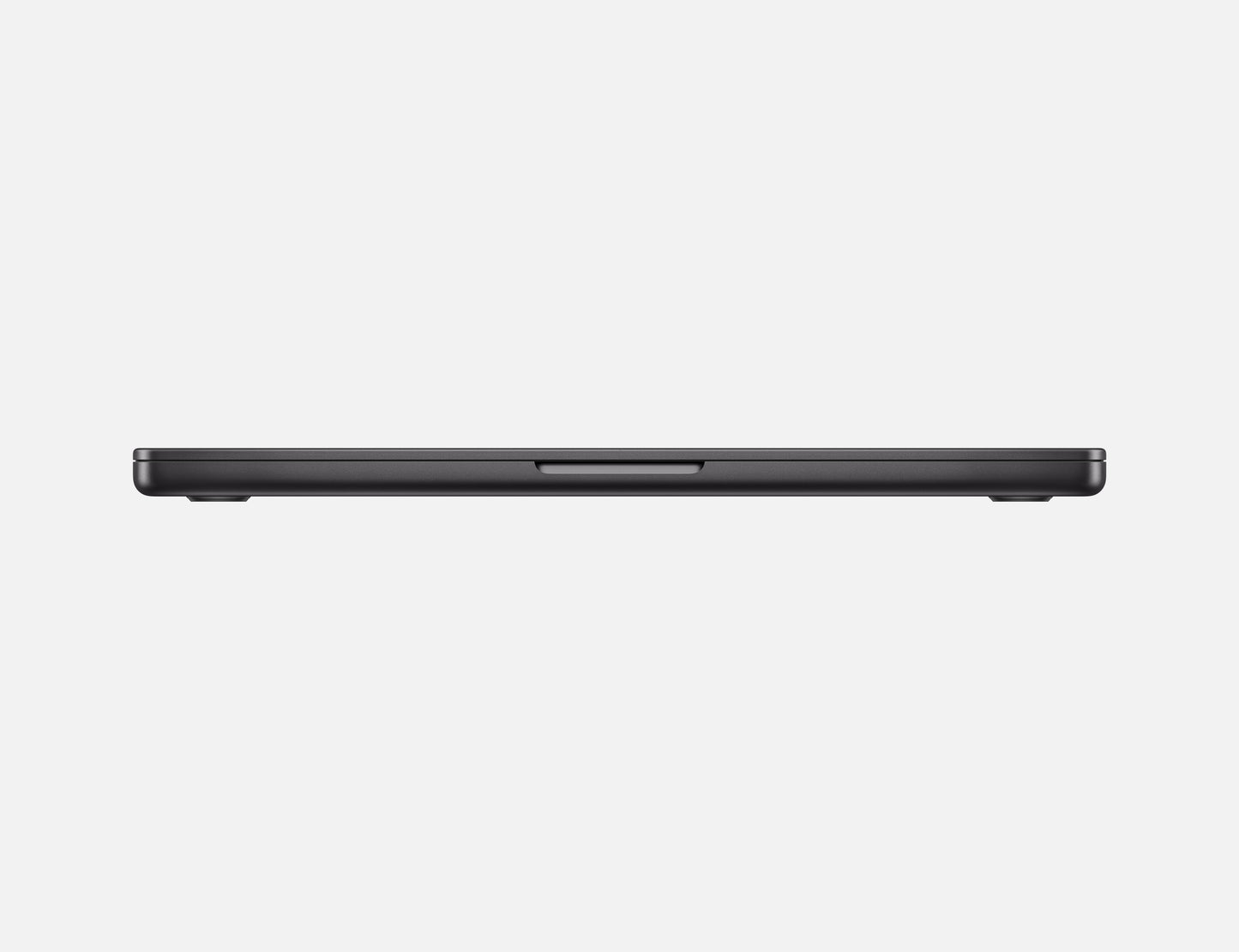 black macbook pro on white background
