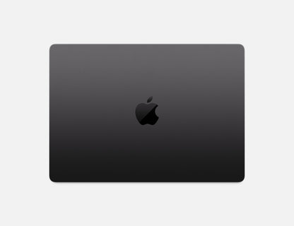 black macbook pro on white background
