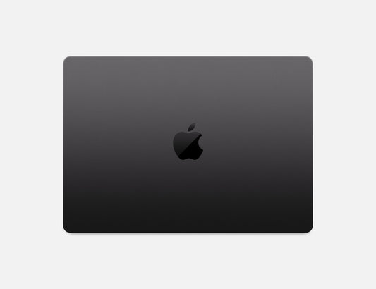black macbook pro on white background
