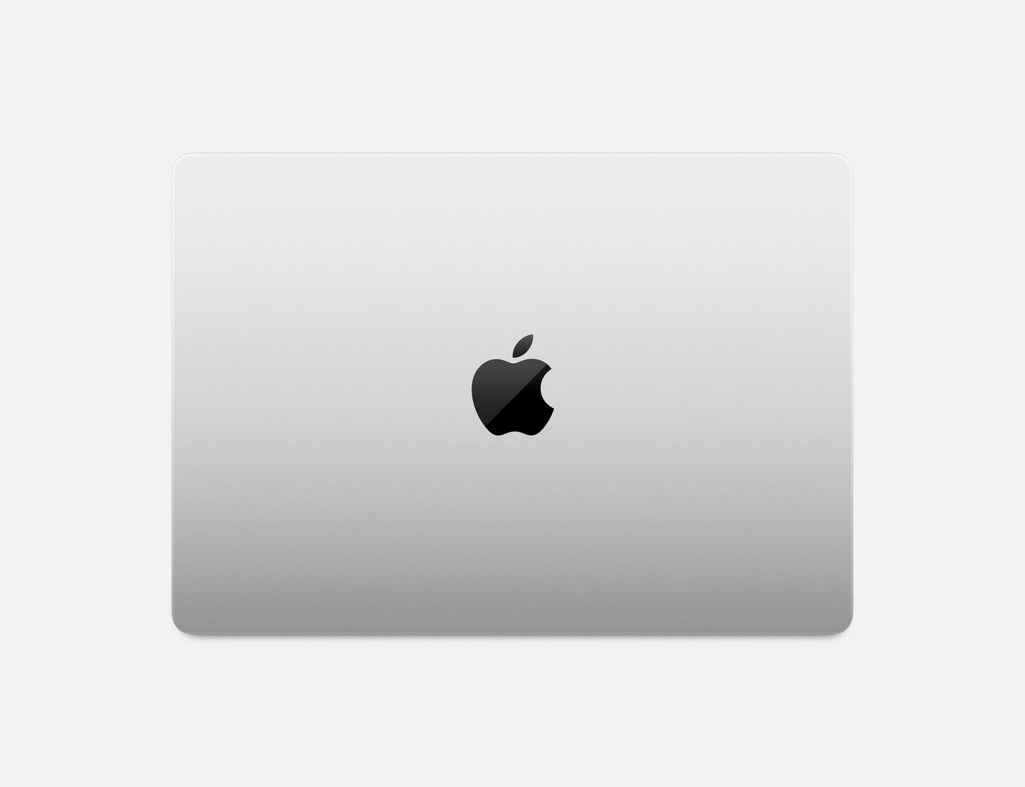 silver macbook pro on white background