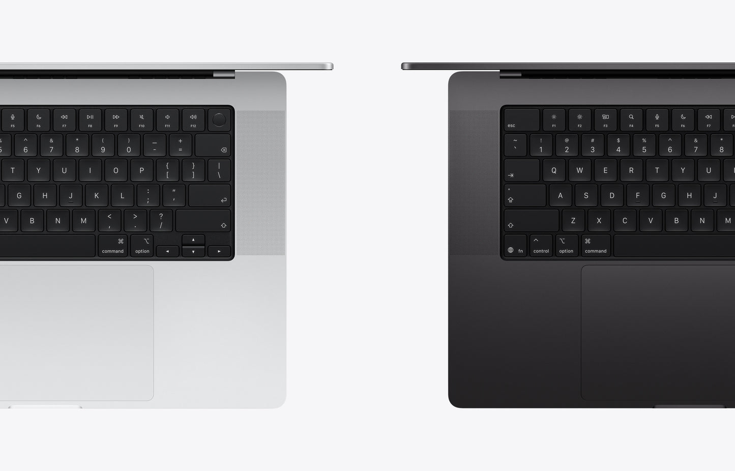 macbook pro on white background