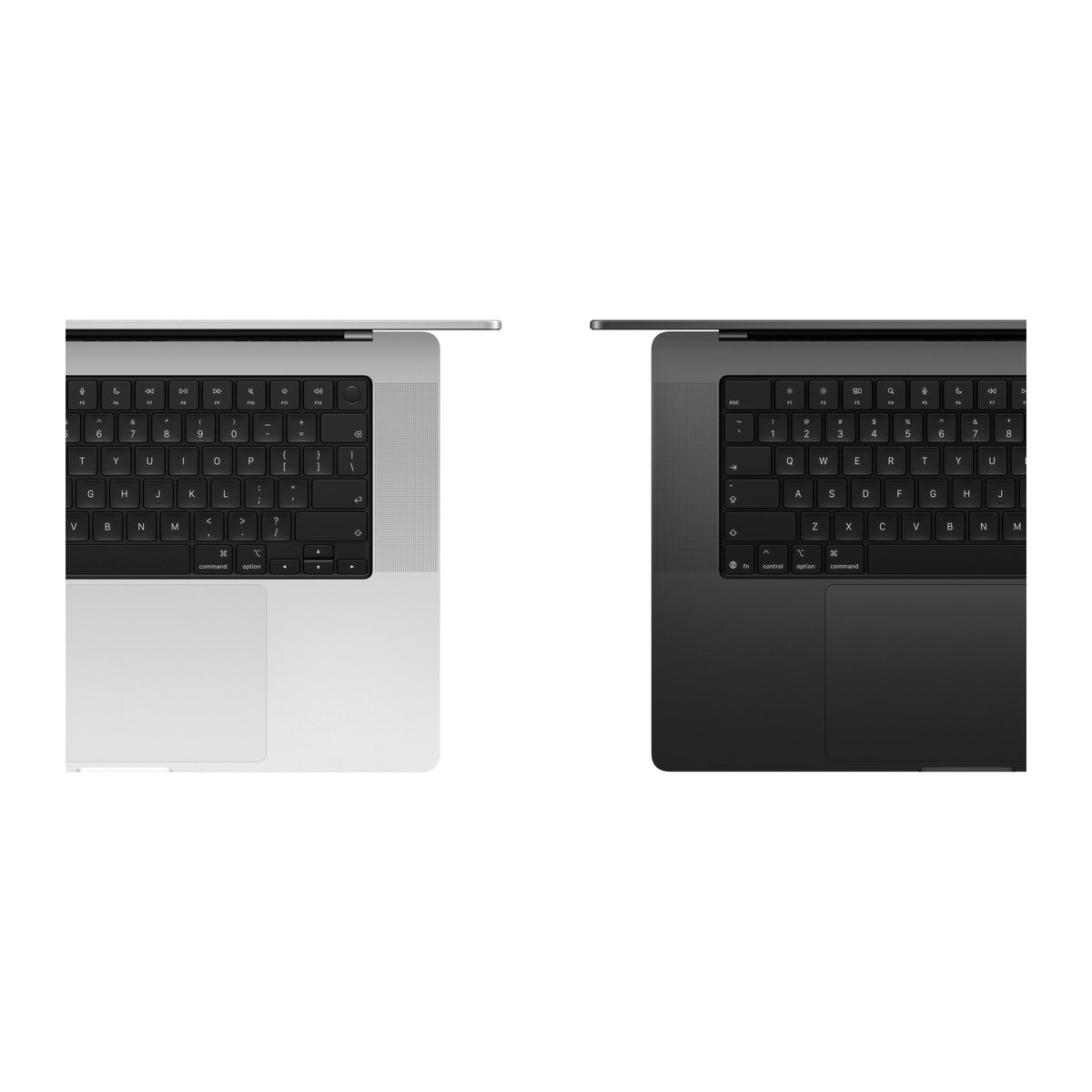 macbook pro on white background