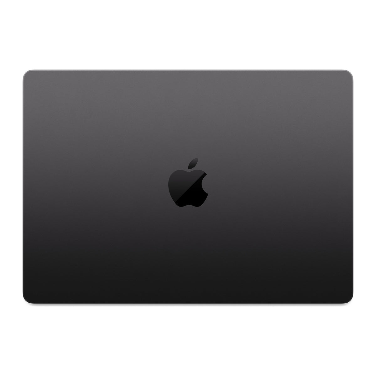 black macbook pro on white background