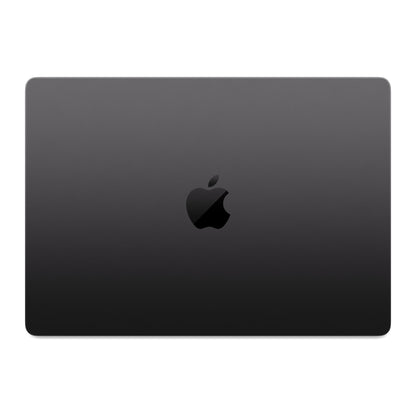 black macbook pro on white background