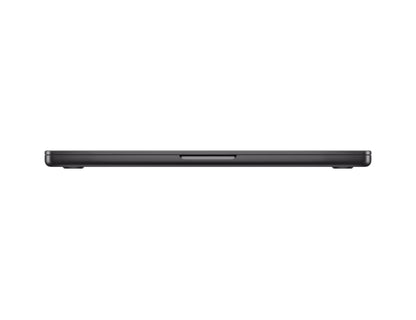 black macbook on a white background