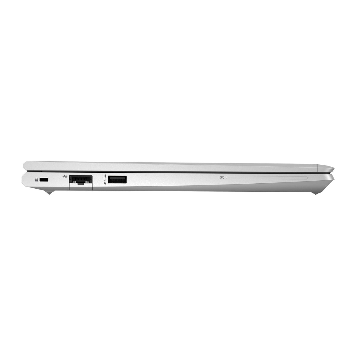 HP ProBook 640 G8 laptop - left side ports