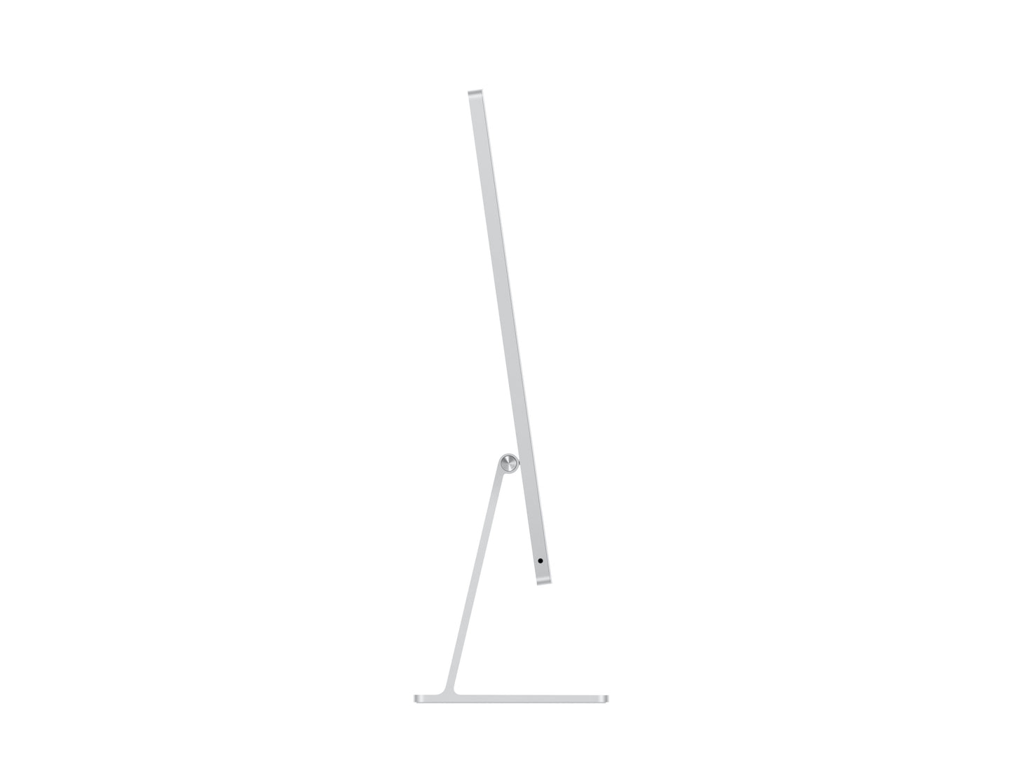 silver imac on a white background