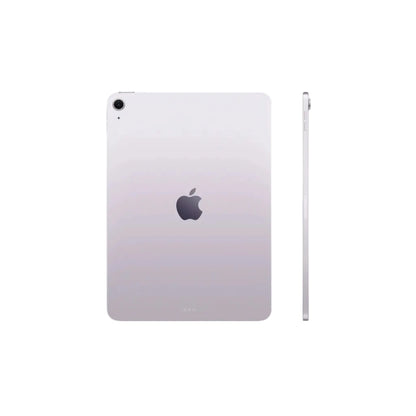 purple ipad on a white background