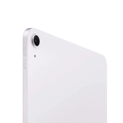 purple ipad on a white background