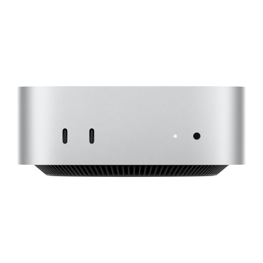 mac mini on a white background