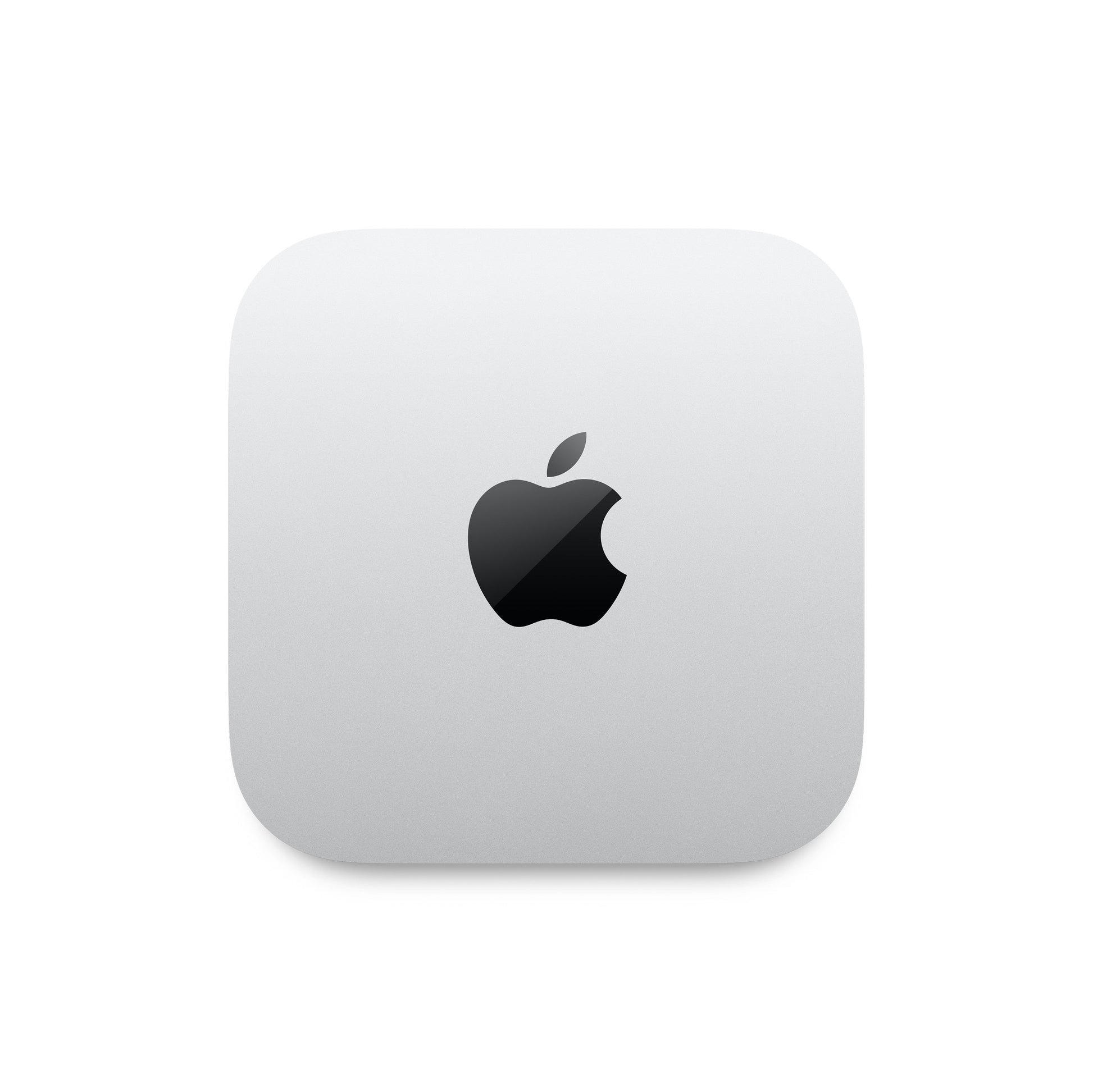 mac mini on a white background