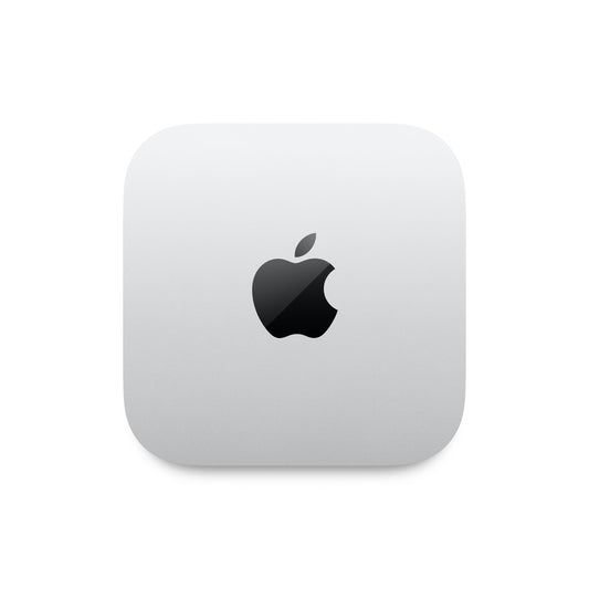 mac mini on a white background