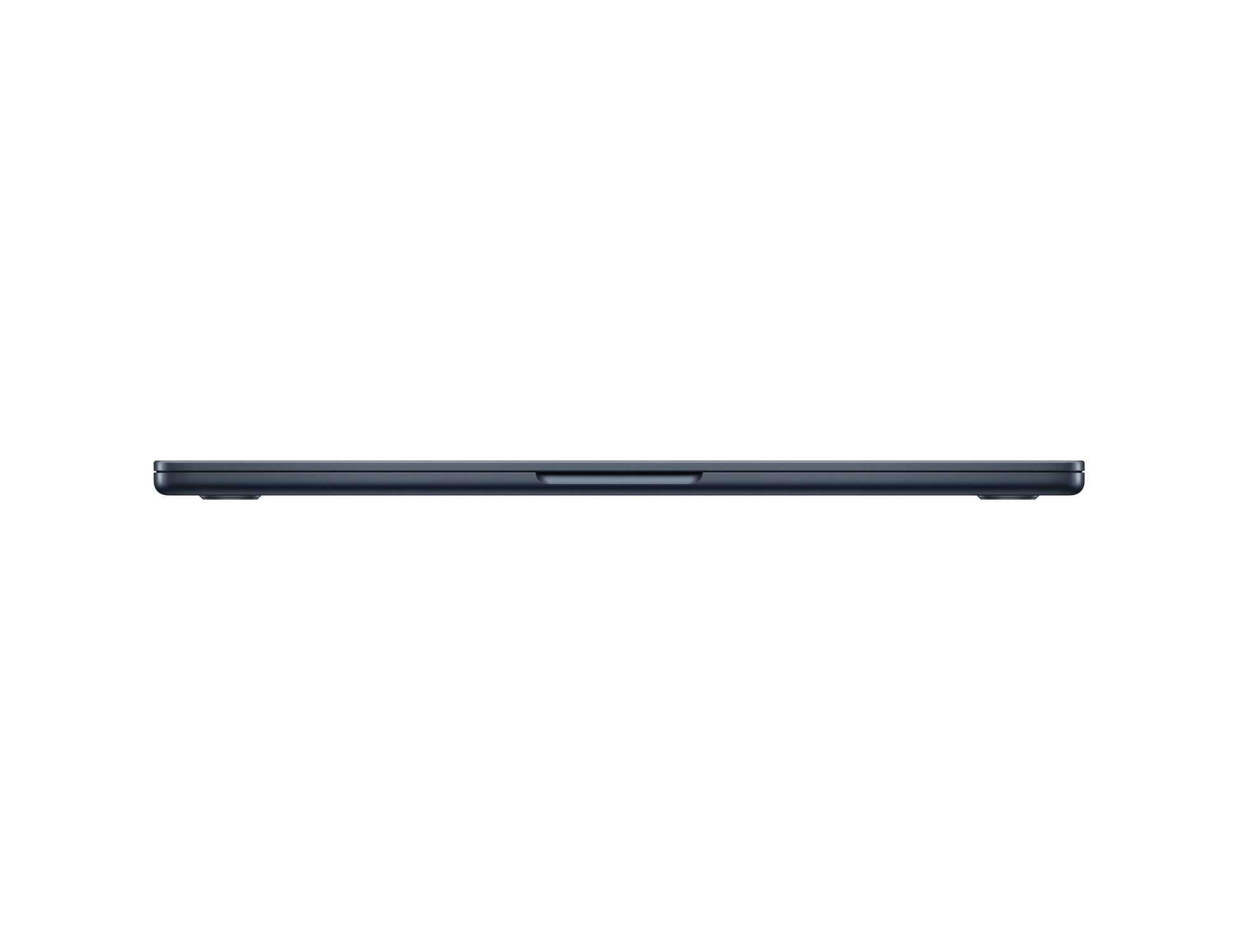 midnight macbook on a white background