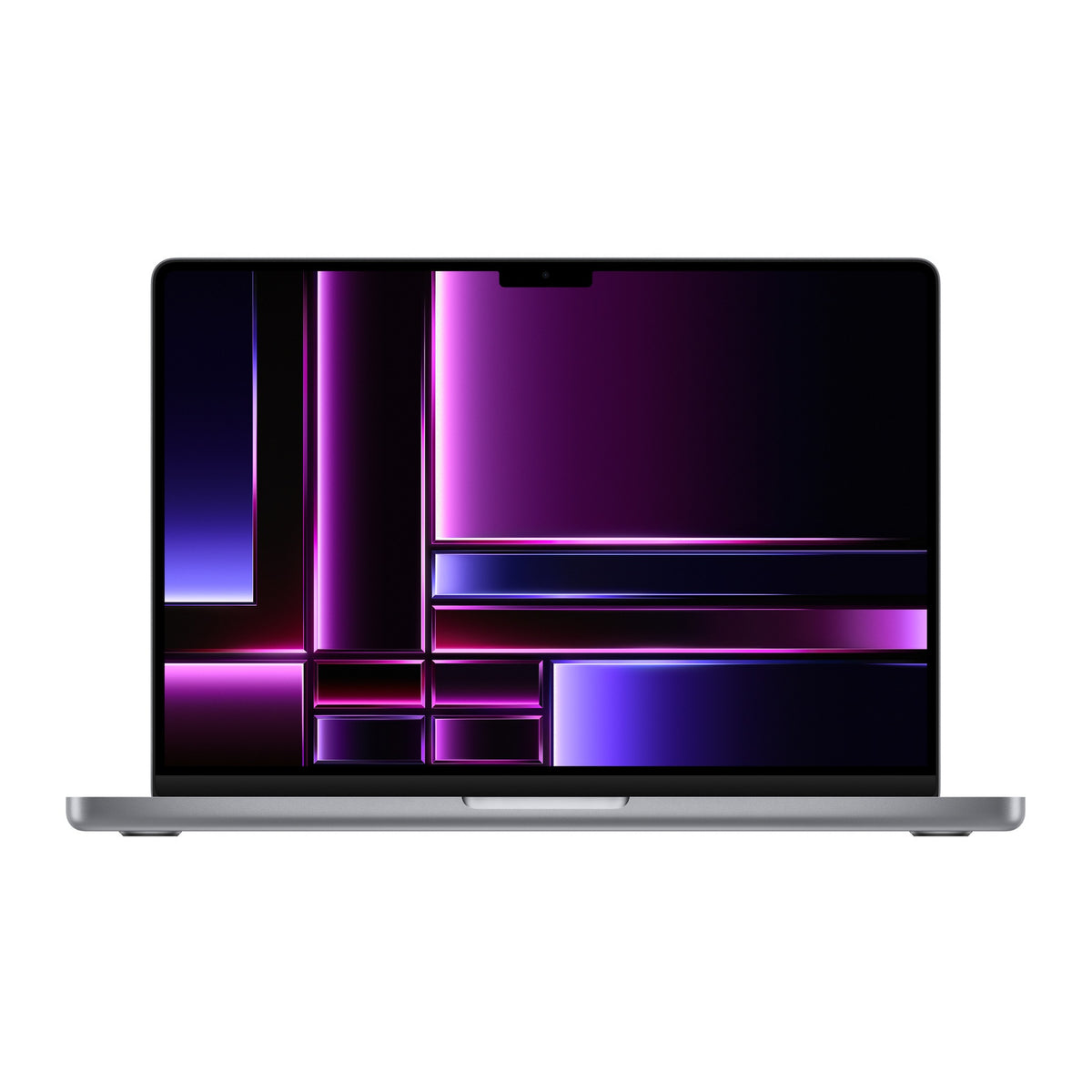 Apple MacBook Pro 14-inch M2 Pro 16GB 512GB Space Grey – open, front view