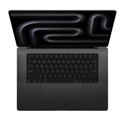 macbook on a white background