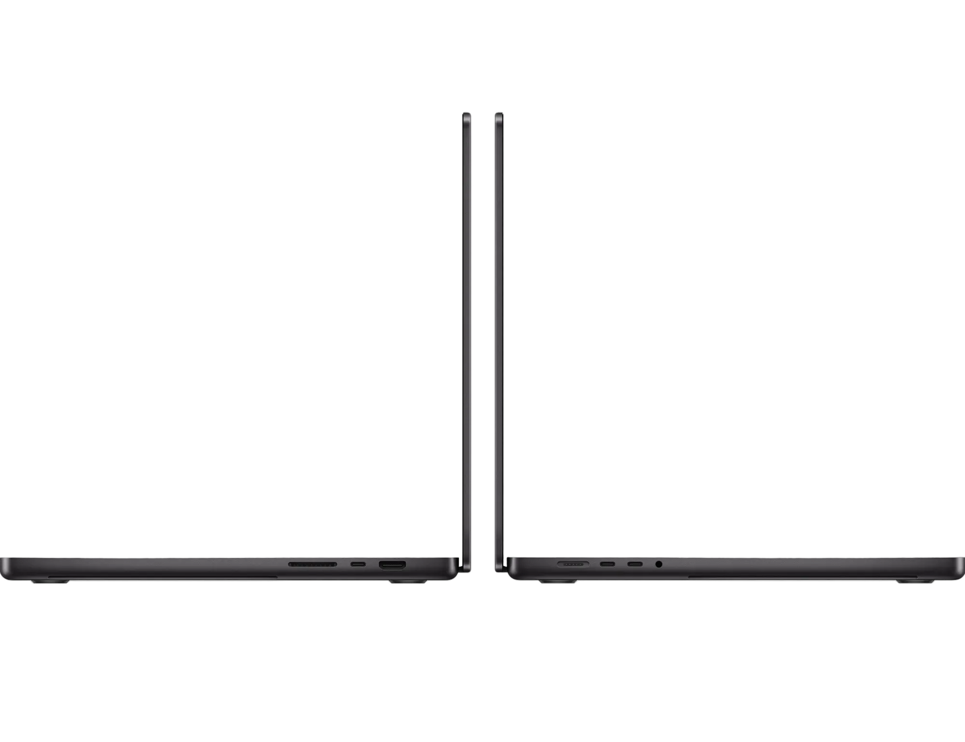 macbook on a white background