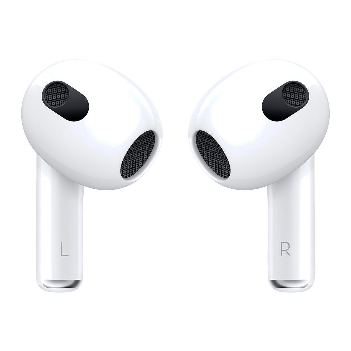 Apple AirPods 3 earbuds in open MagSafe Charging Case