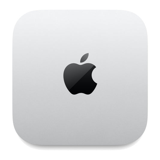 mac mini on a white background