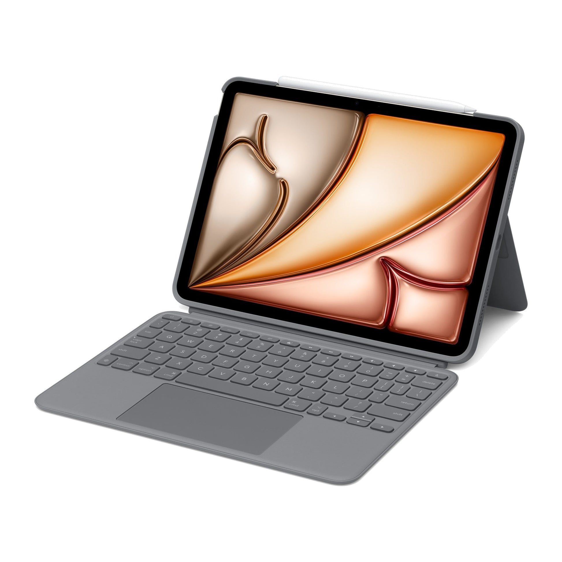 Keyboard on a white background