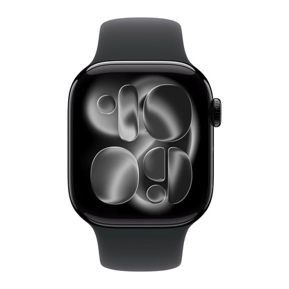 Apple Watch Series 11 46mm Jet Black Al Black SB M/L GPS