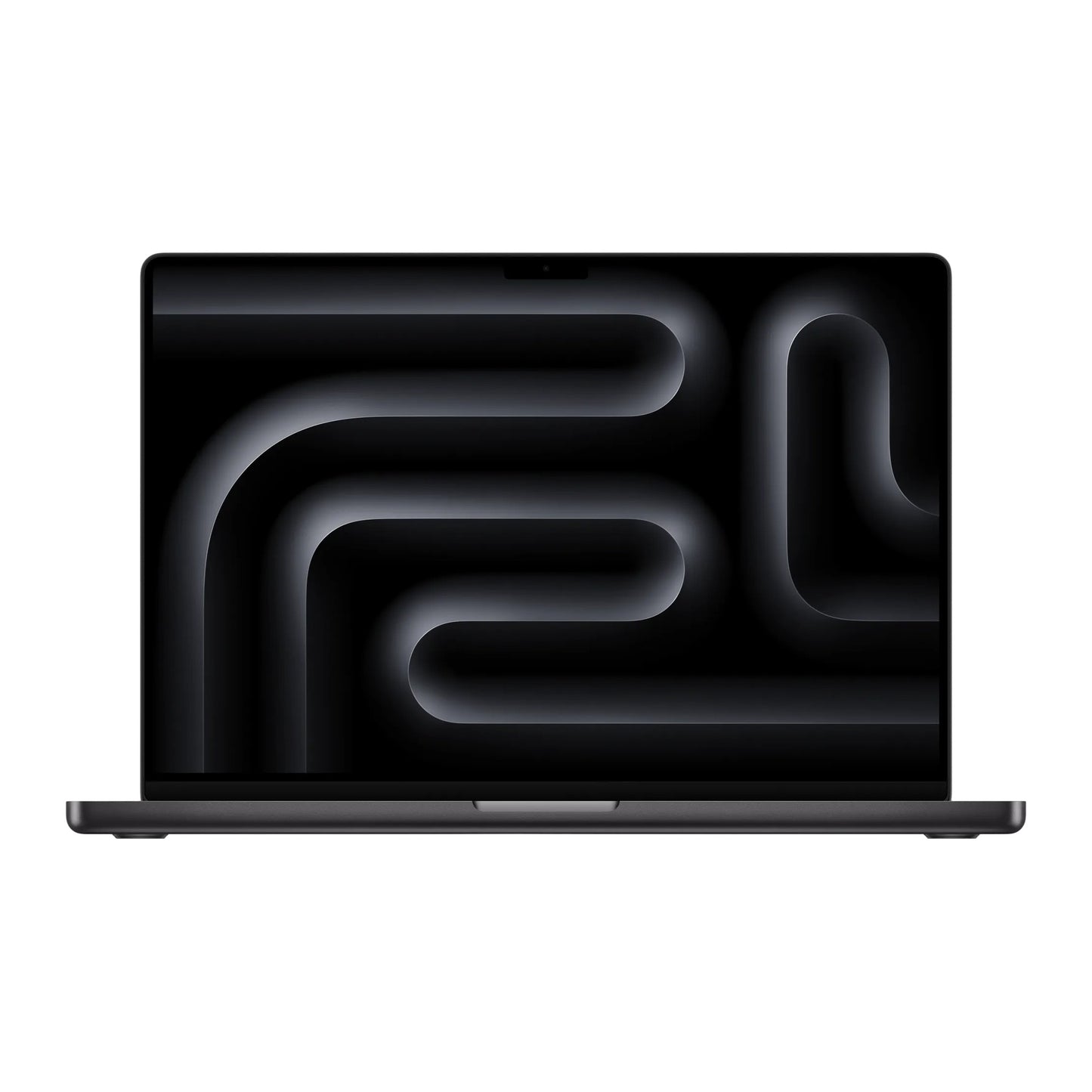 macbook on a white background