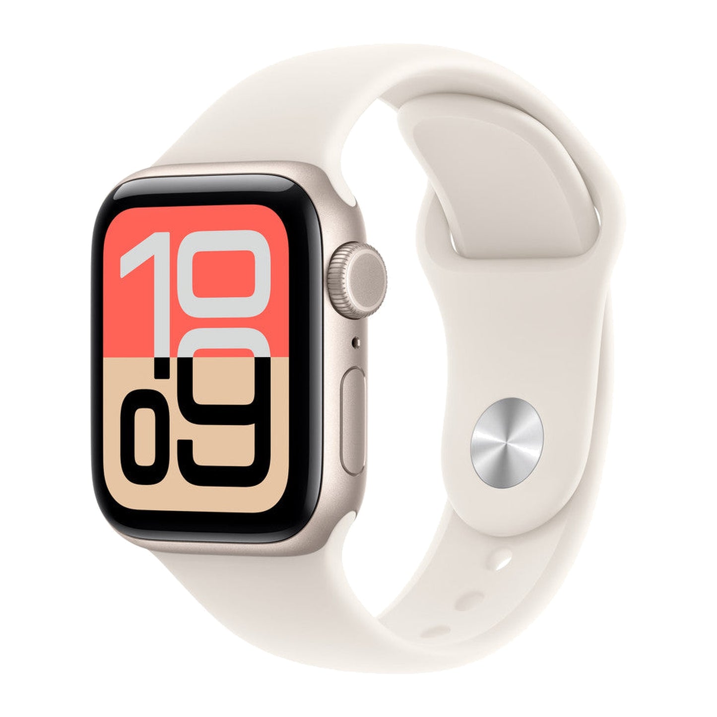 Apple Watch SE 3 GPS 40mm Starlight Aluminium Case Sport Band M/L