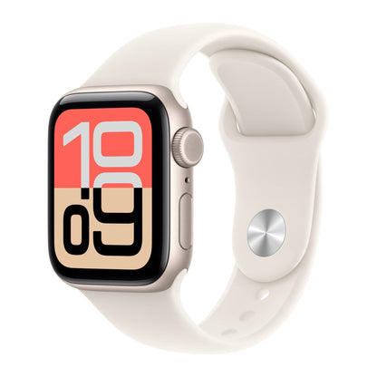 Apple Watch SE 3 GPS 40mm Starlight Aluminium Case Sport Band M/L