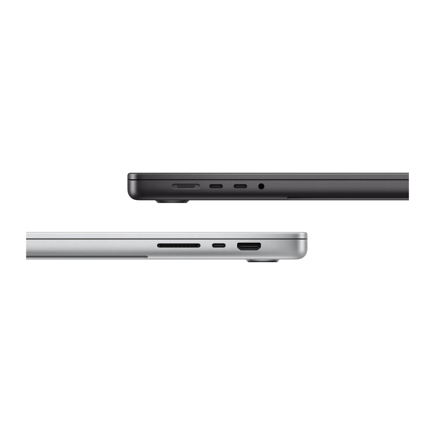 macbook pro on white background