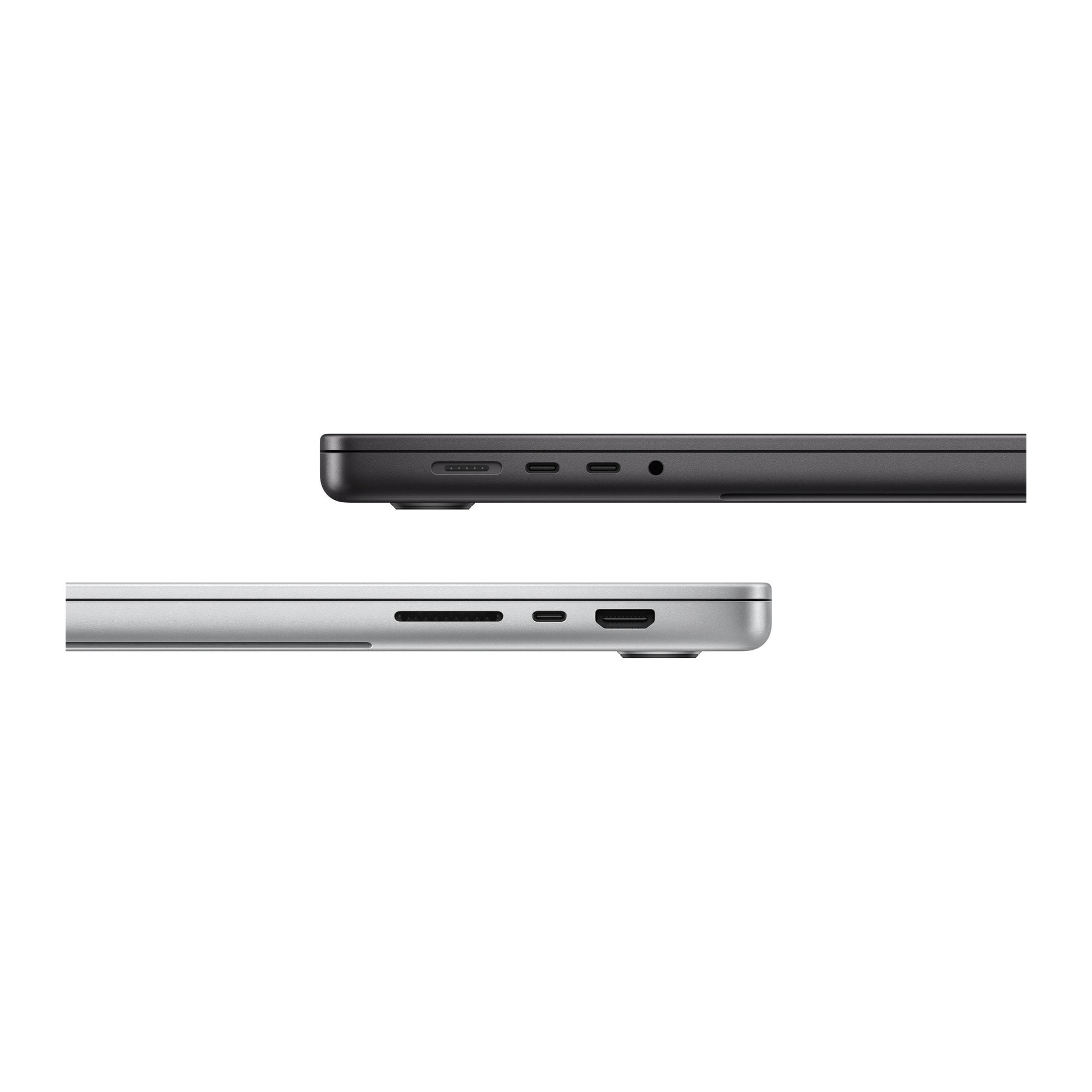 macbook pro on white background