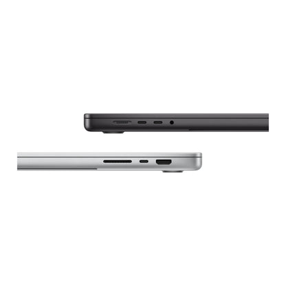 macbook pro on white background