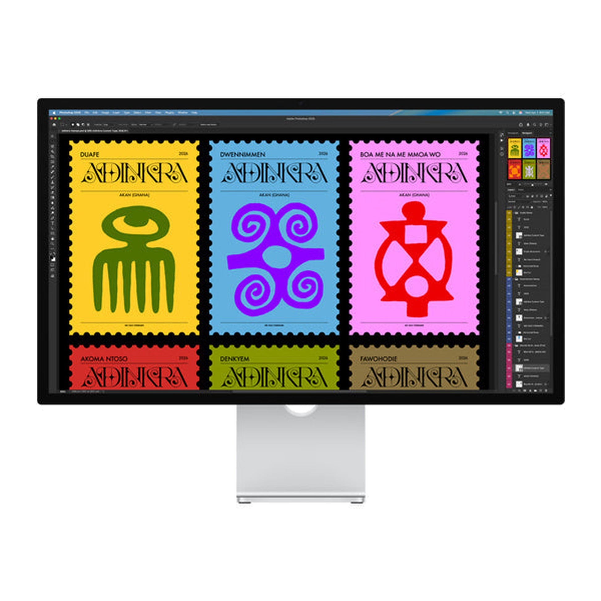 studio display on white background