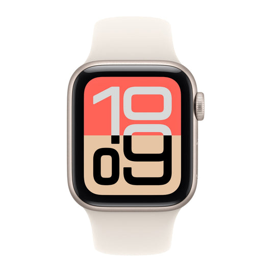 Apple Watch SE 3 GPS 40mm Starlight Aluminium Case Sport Band M/L – image 2
