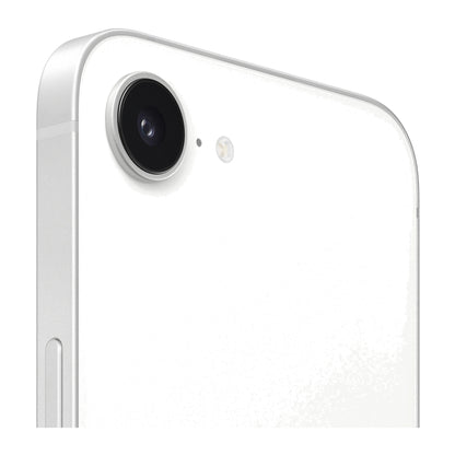 White iphone on white background