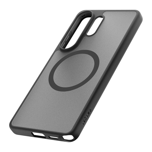 black capella magnet case on white background