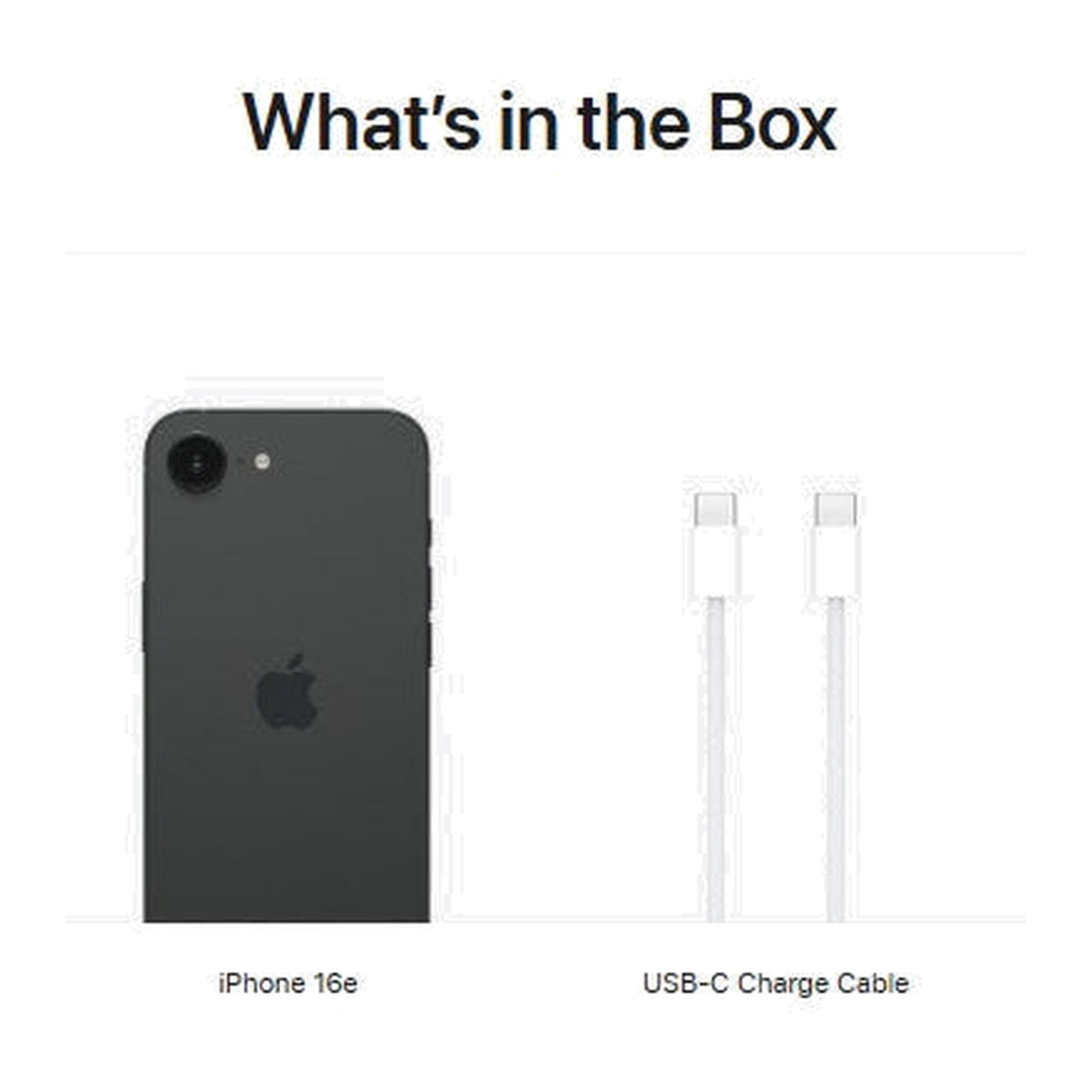 Apple iPhone 16e 128GB SSD - Black – image 3