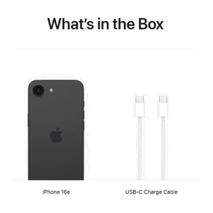 Apple iPhone 16e 128GB SSD - Black – image 3