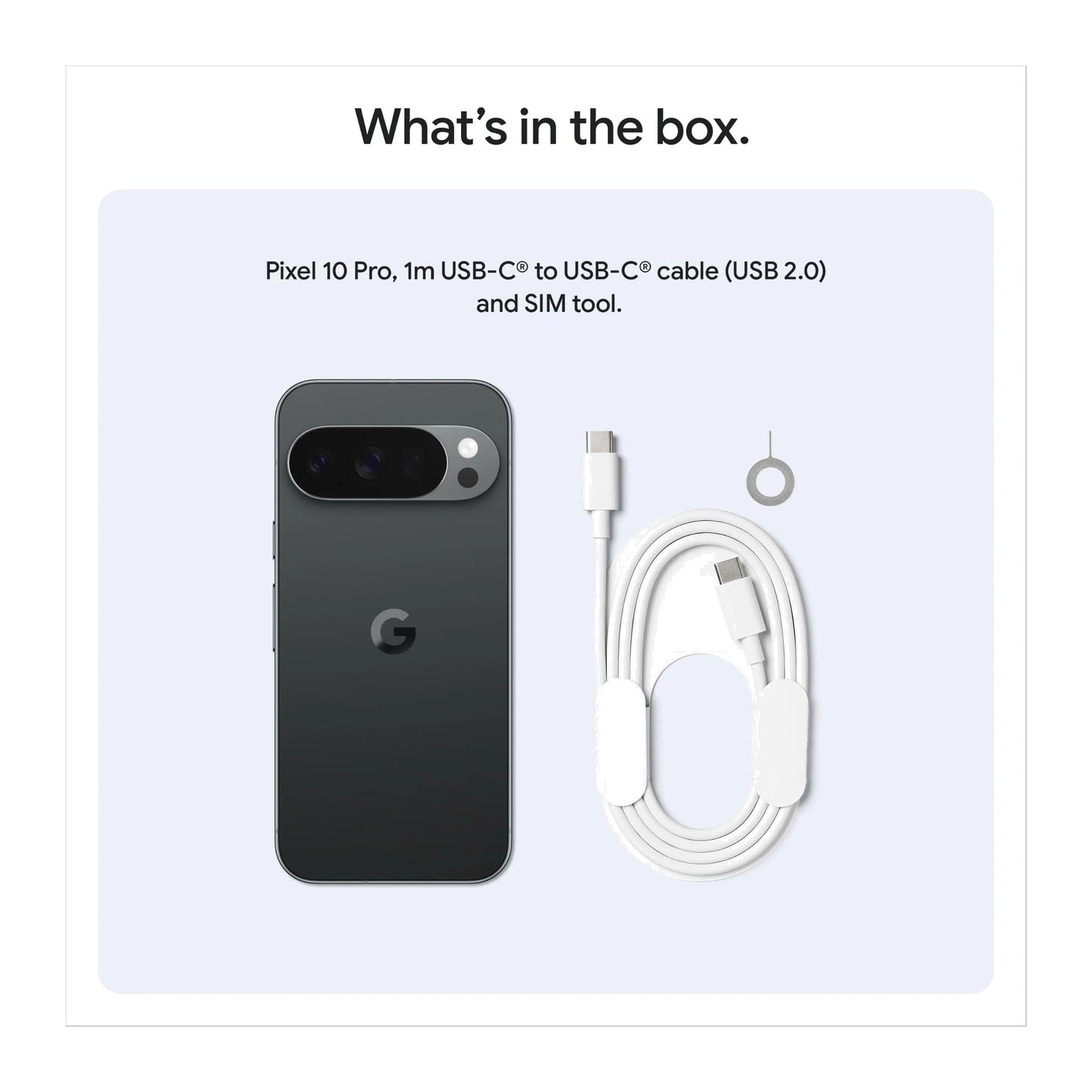 Google phone on a white background