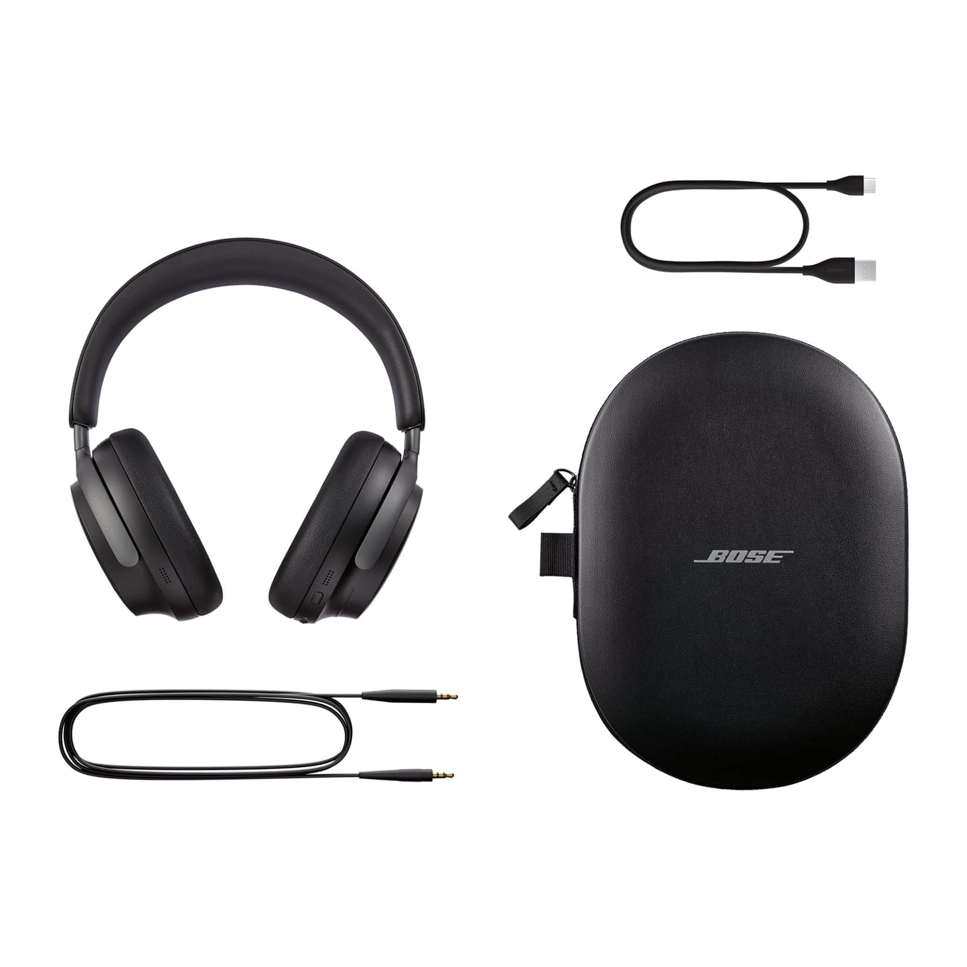 Headphone on a white background