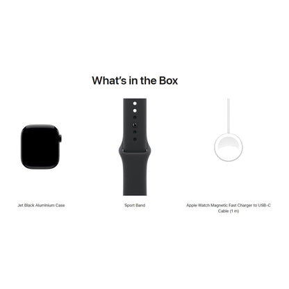 Apple Watch Series 11 46mm Jet Black Al Black SB M/L GPS – image 4